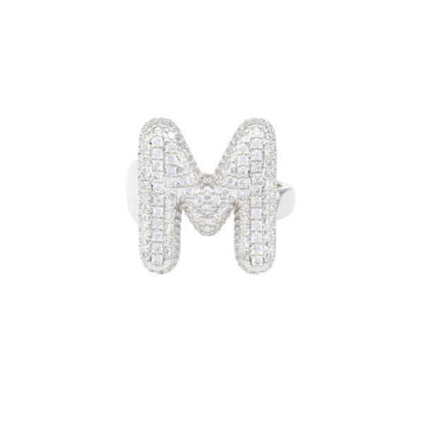 MICRO-PAVE CUBIC ZIRCONIA INITIAL RING