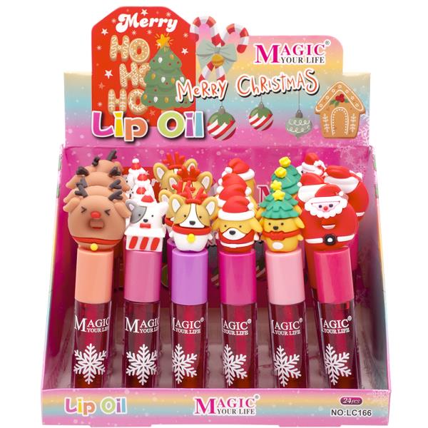 MAGIC YOUR LIFE MERRY CHRISTMAS LIP OIL (24 UNITS)