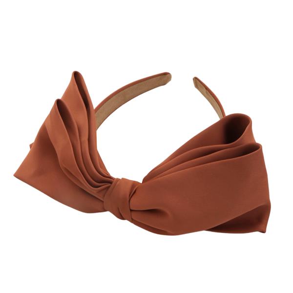 OVERSIZE RIBBON BOW HEADBAND