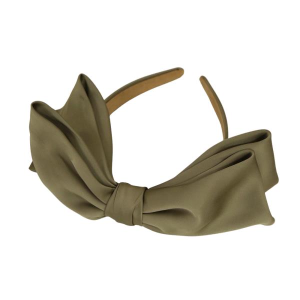 OVERSIZE RIBBON BOW HEADBAND