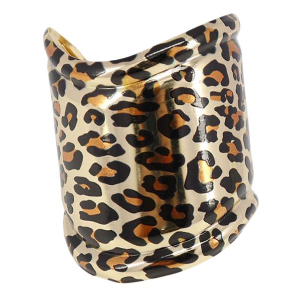 LEOPARD CUFF BRACELET