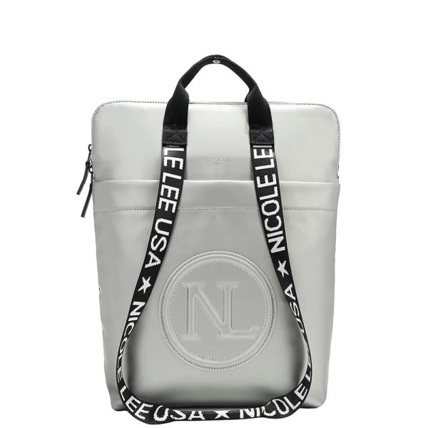 NICOLE LEE LOGO SLIM LAPTOP BAG