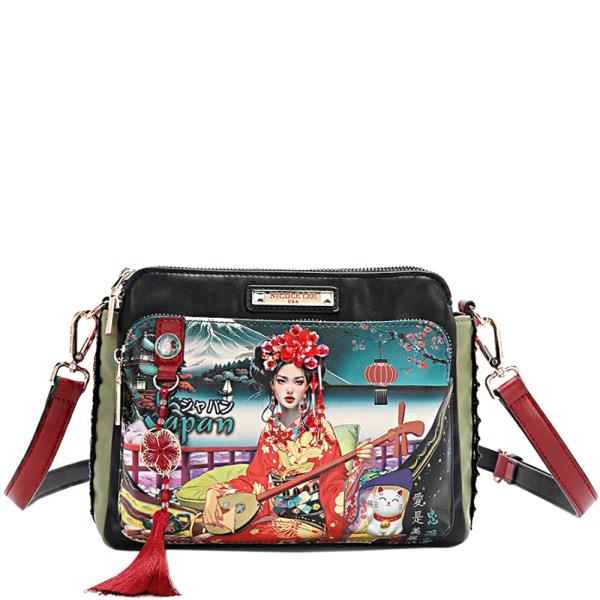 NICOLE LEE AKIKO LA BELLEZA CROSSBODY BAG