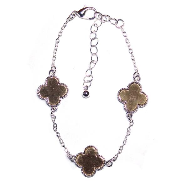 METAL CLOVER BRACELET