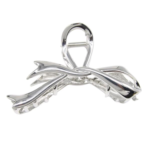 METAL RIBBON HAIR CLAW JAW CLIP