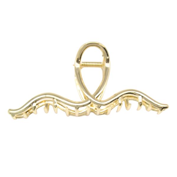 METAL WAVY HAIR CLAW JAW CLIP