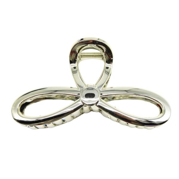 METAL RIBBON HAIR CLAW JAW CLIP