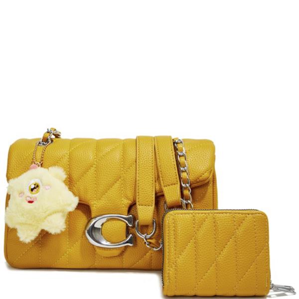 2IN1 STYLISH CHIC CROSSBODY W WALLET SET