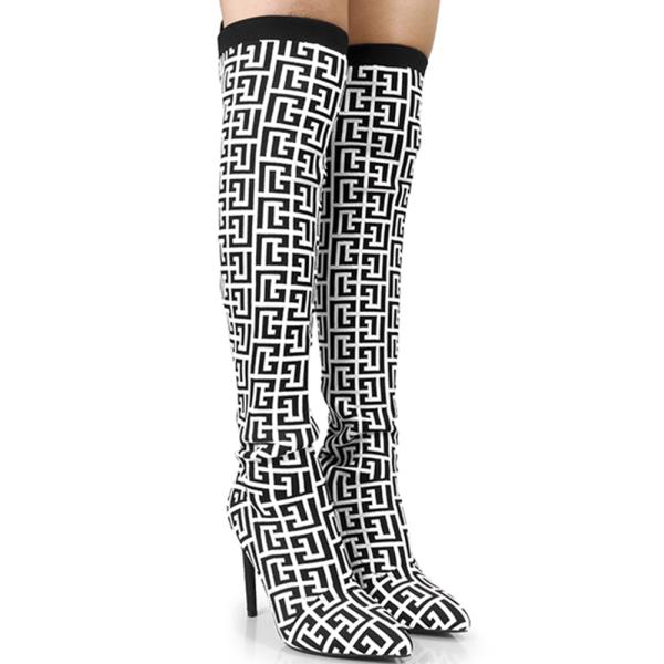 DESIGN OTK POINTY HEEL BOOTS 12 PAIRS