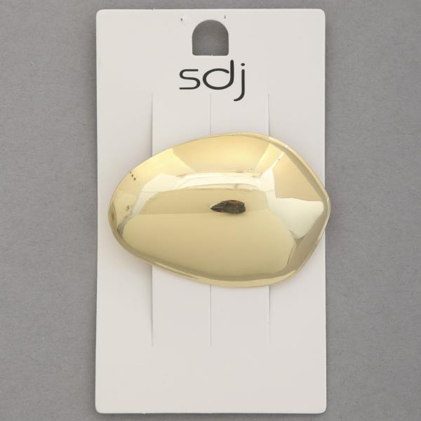 SDJ OVAL METAL HAIR CLIP