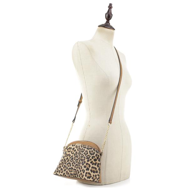 ANIMAL FASHION PRINT CROSSBODY BAG