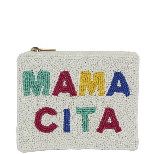 SEED BEAD MAMA CITA COIN PURSE BAG