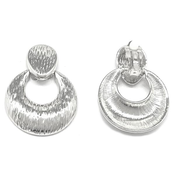 ROUND DOOR KNOCKER CLIP ON EARRING