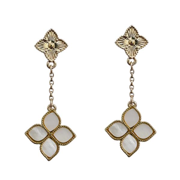 CLOVER DROP DANGLE EARRING