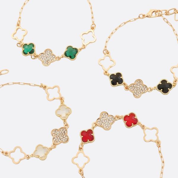 CLOVER STATION BRACELET