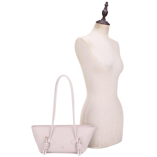 SMOOTH KNOTTED SHOULDER BAG