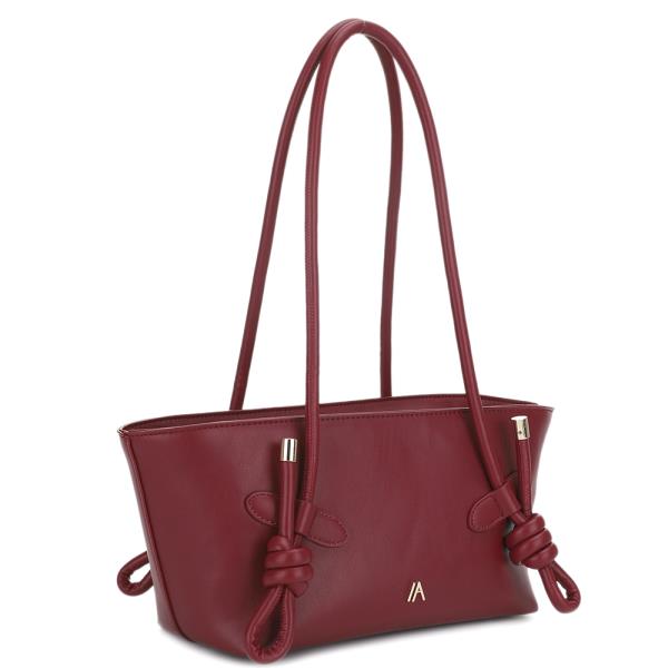 SMOOTH KNOTTED SHOULDER BAG