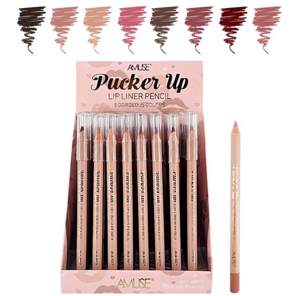 AMUSE PUCKER UP LIP LINER PENCIL (48 UNITS)