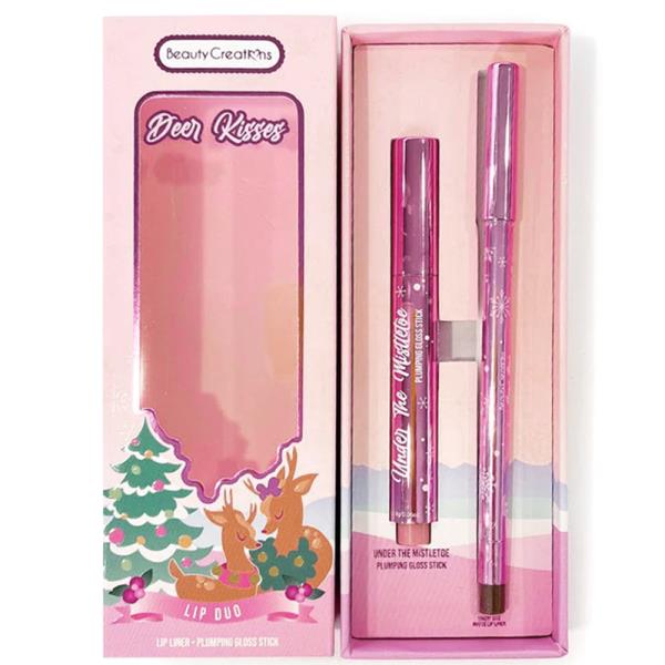 BEAUTY CREATIONS DEER KISSES LIP DUO SET