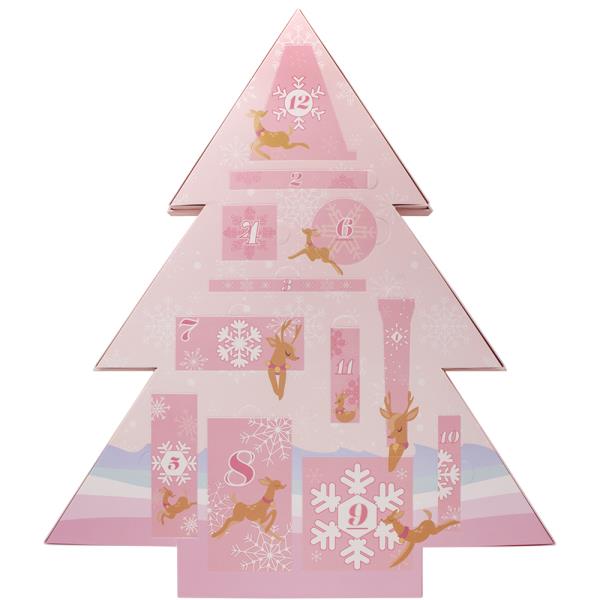 BEAUTY CREATIONS ADVENT CALENDAR 12 MYSTERY DAYS OF HOLIDEER CHEER SET