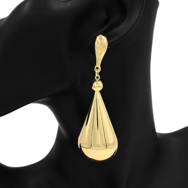 METAL DROP DANGLE EARRING