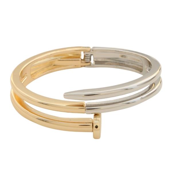 METAL HINGED BRACELET