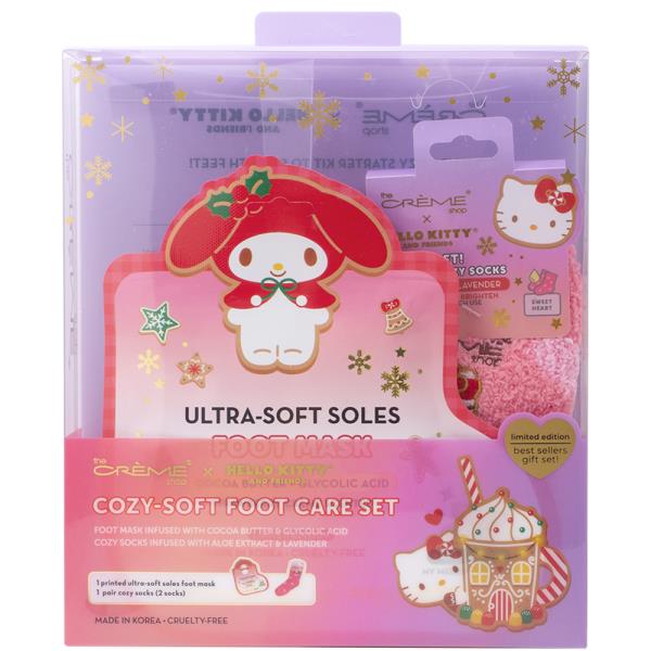 THE CREME SHOP X HELLO KITTY COZY SOFT FOOT CARE SET