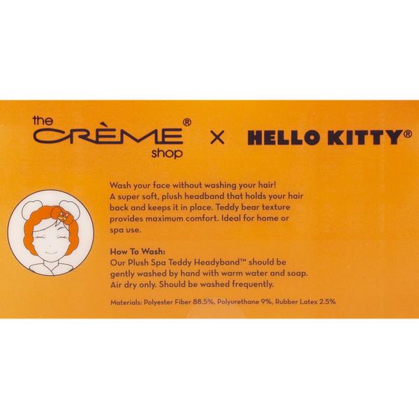 THE CREME SHOP X HELLO KITTY PLUSH HEADBAND