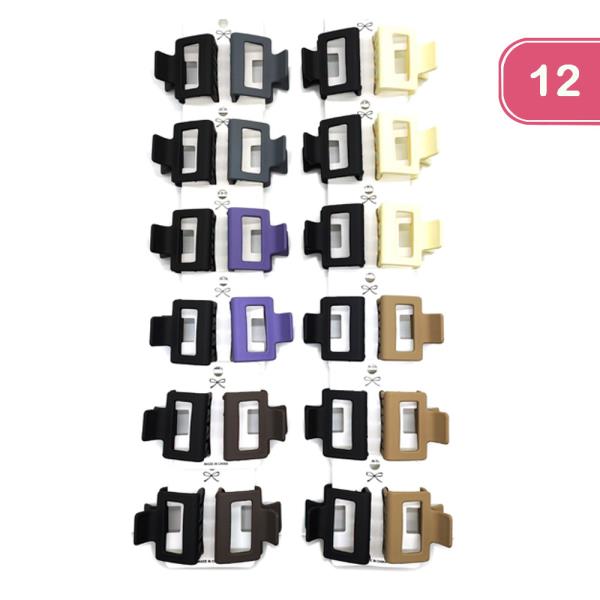 HAIR CLIPS (12 UNITS)