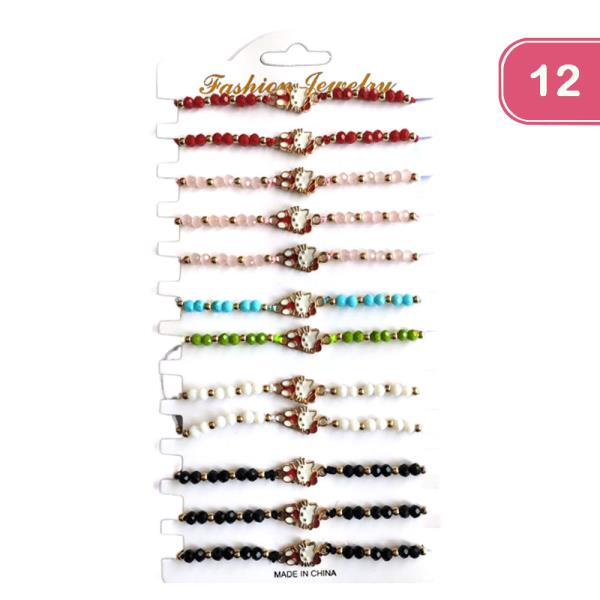 BEADED BRACELET (12 UNITS)