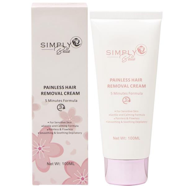 SIMPLY BELLA PAINLESS HAIR REMOVAL CREAM