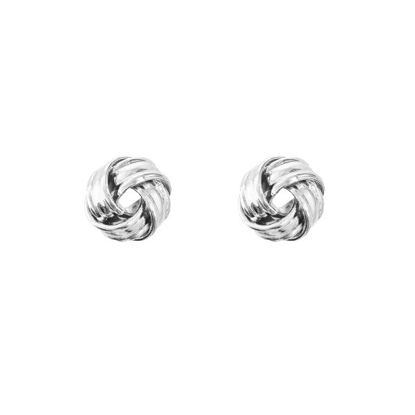 LOVE KNOT POST EARRING