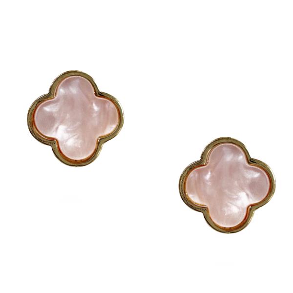 CLOVER POST EARRING