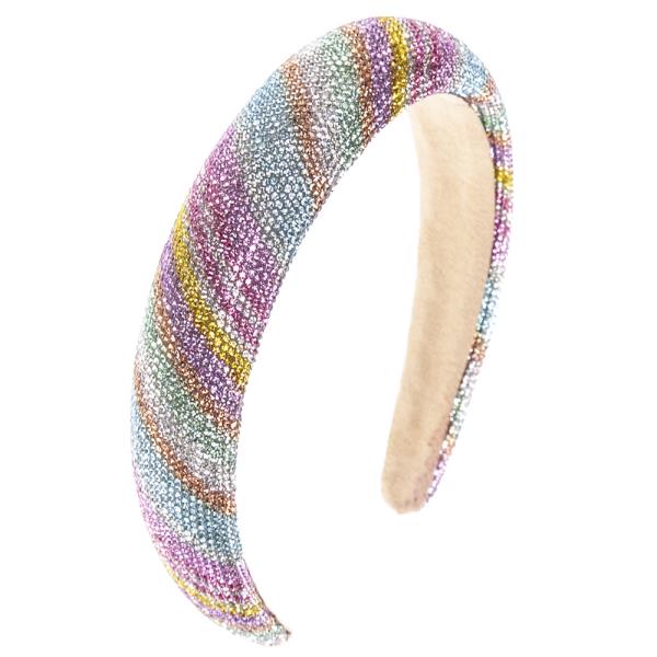 1.2IN MULTI DIAGONAL HEADBAND