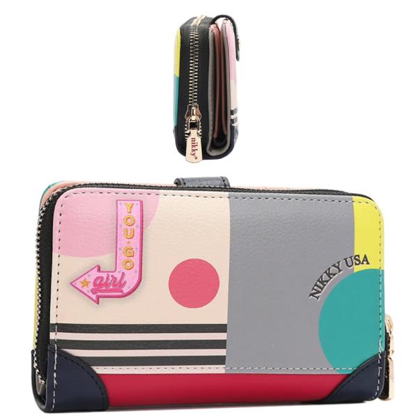 NIKKY BY NICOLE LEE COMPACT WALLET