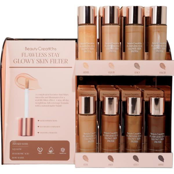 BEAUTY CREATIONS FLAWLESS STAY GLOWY SKIN FILTER SET