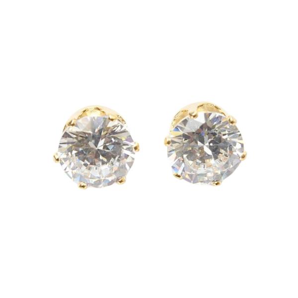 CZ POST EARRING