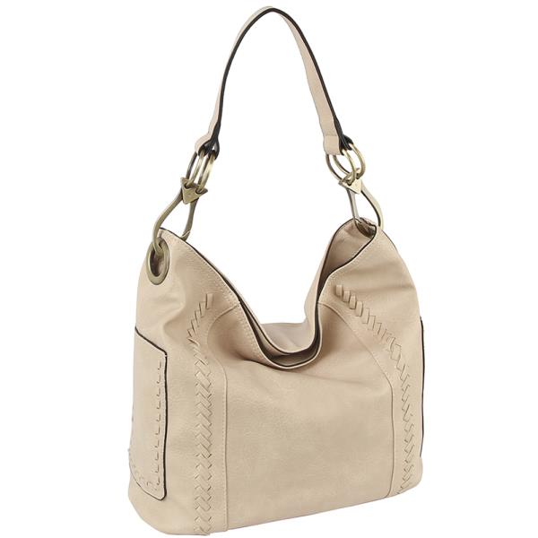 SMOOTH SHOULDER HOBO BAG