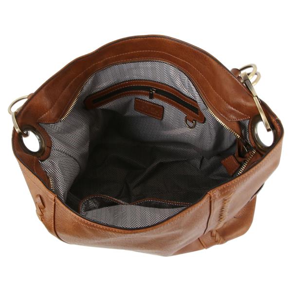 SMOOTH SHOULDER HOBO BAG