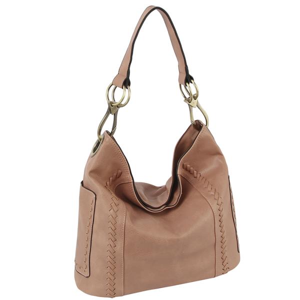 SMOOTH SHOULDER HOBO BAG