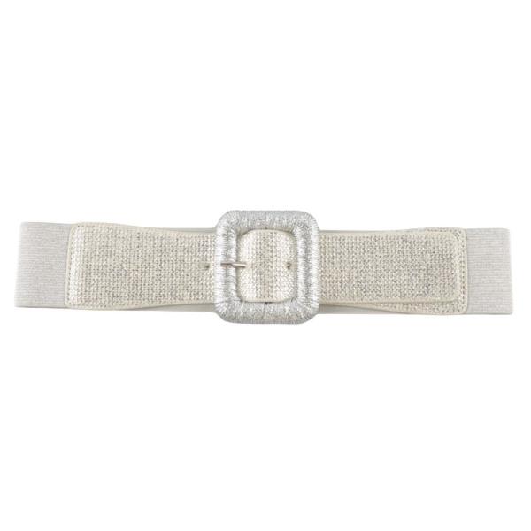 METALLIC BUCKLE ELASTIC BELT