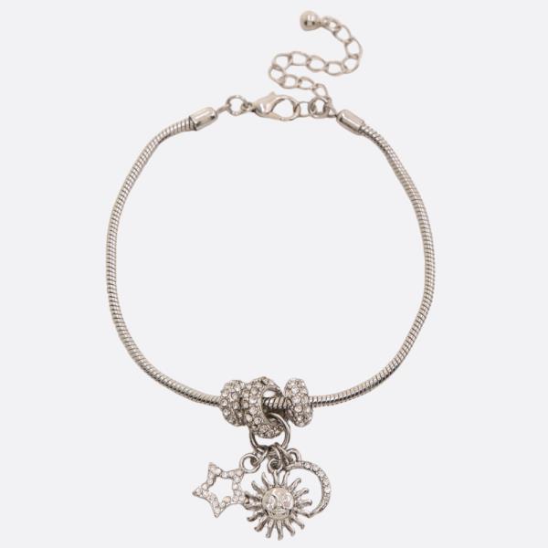 SUN MOON CHARM BRACELET