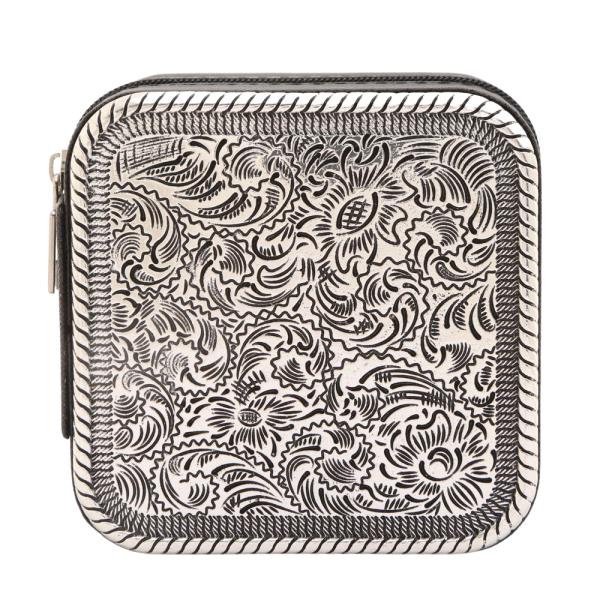 WESTERN STYLE FILIGREE PATTERN JEWELRY ORGANIZER BOX