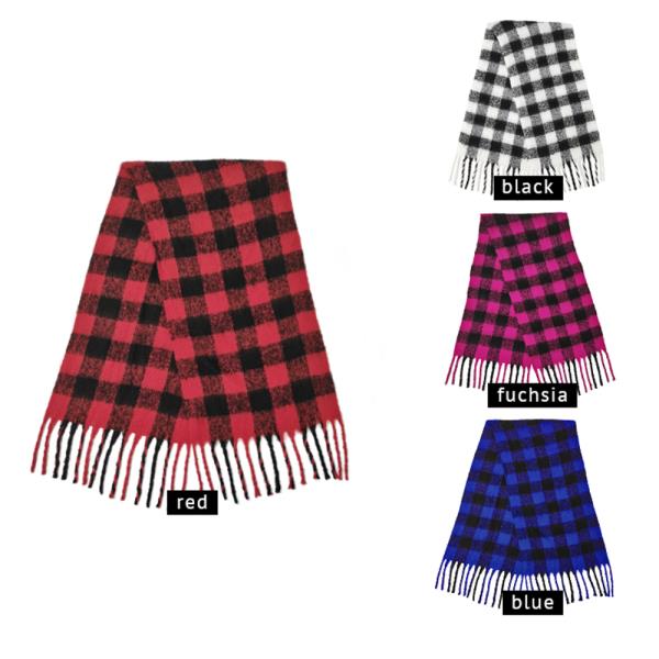 BUFFALO PLAID SCARF