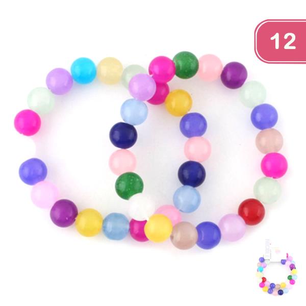 BEADED STACKABLE BRACELET (12 UNITS)