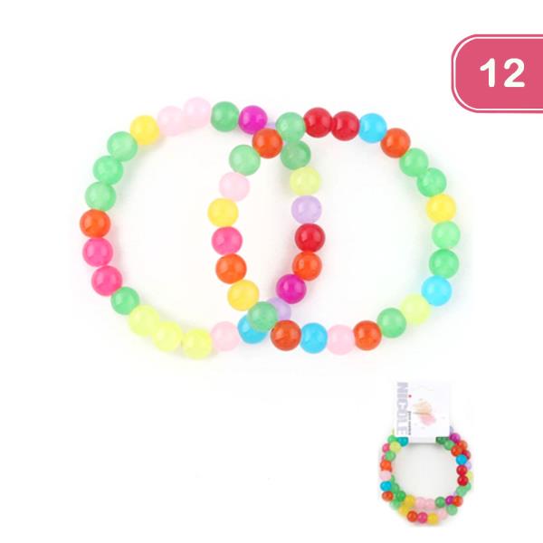 BEADED STACKABLE BRACELET (12 UNITS)