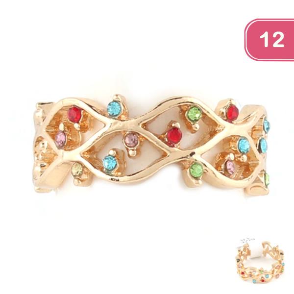 GEMSTONES RING (12 UNITS)