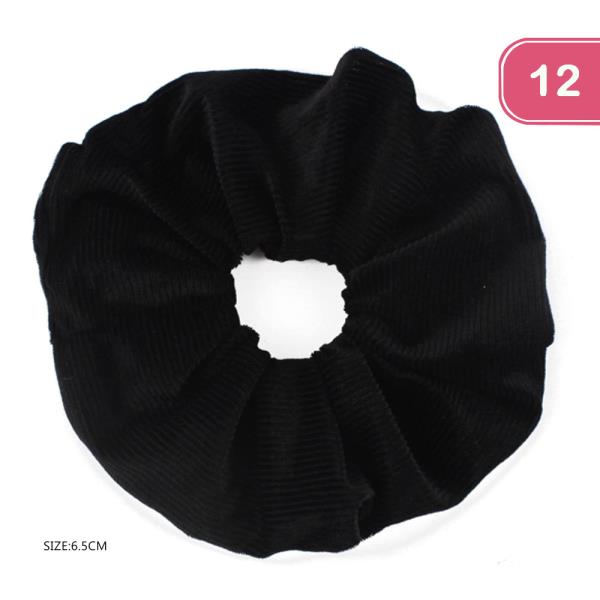 VELVET BOW HAIR PIN (12 UNITS)