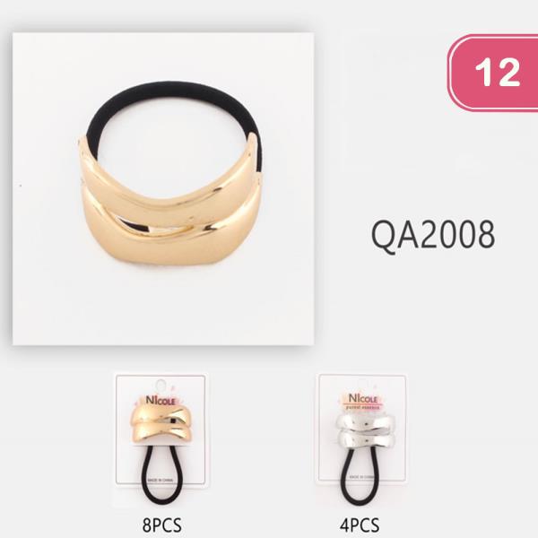 METAL HAIR TIE (12 UNITS)