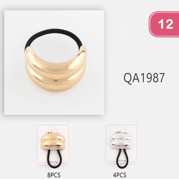 METAL HAIR TIE (12 UNITS)